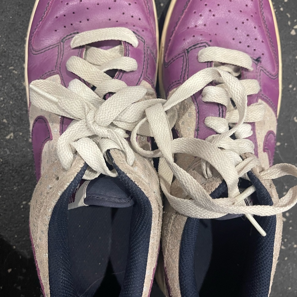 Nike Purple and White Sneakers